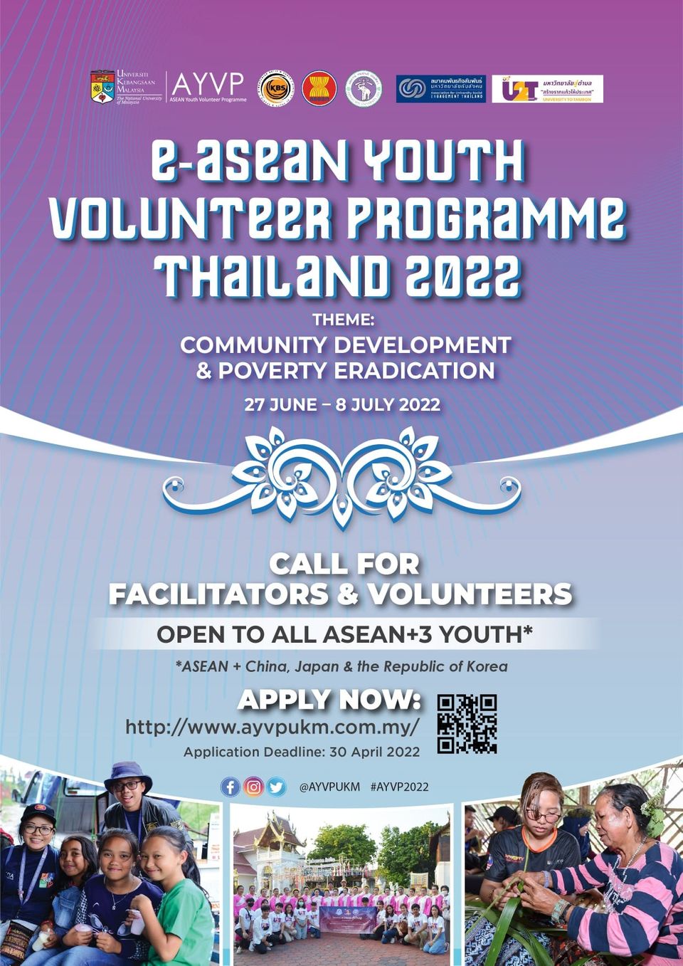 ASEAN Youth Volunteer Program Thailand 2022 Chiang Mai University