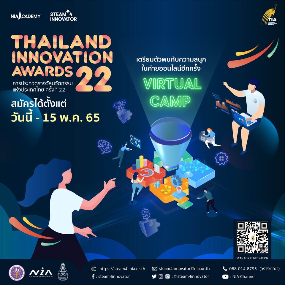 โครงการ "Thailand Innovation Awards 2022 (TIA2022)" NIA