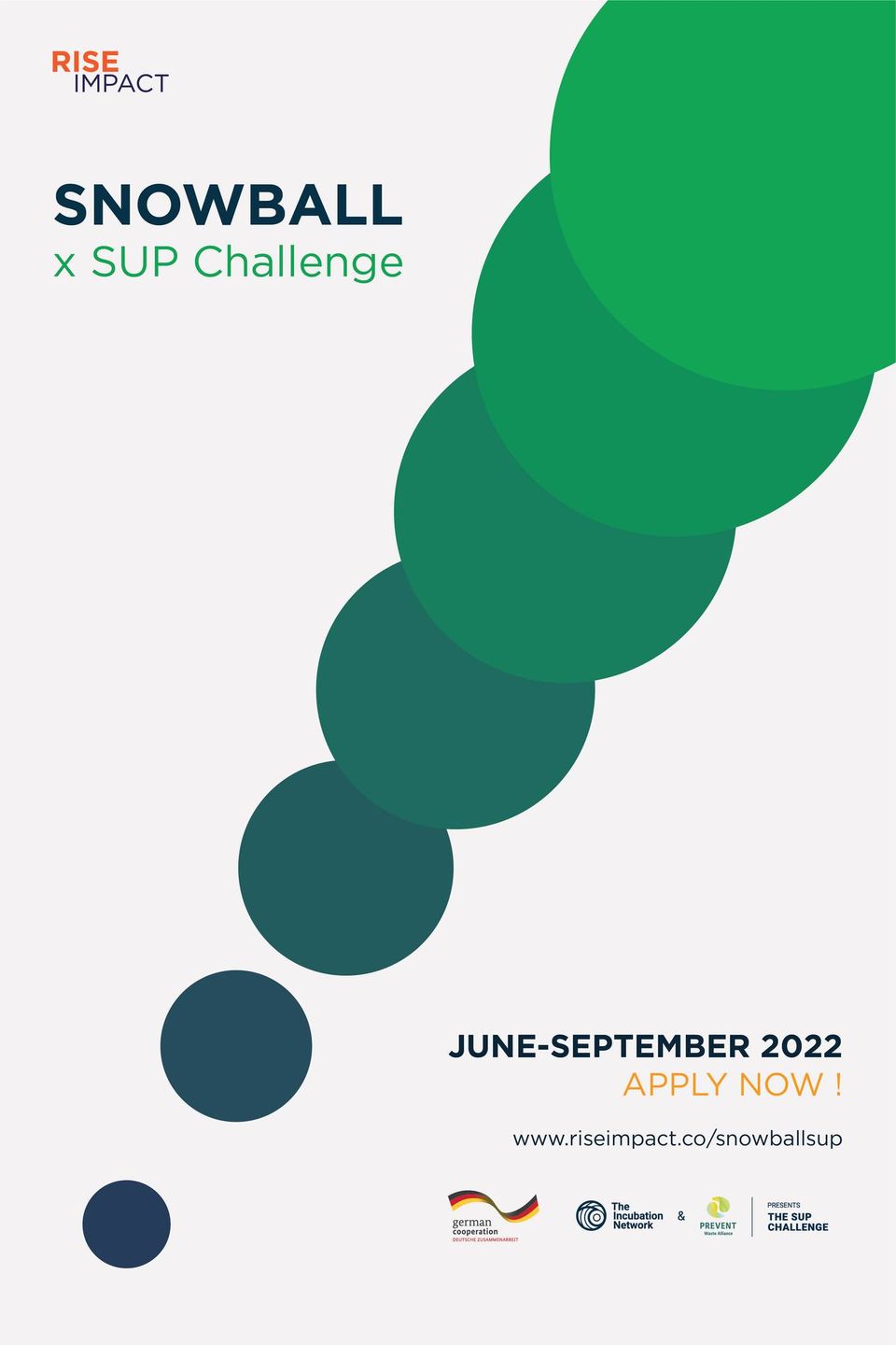 SNOWBALL x SUP Challenge RISE IMPACT