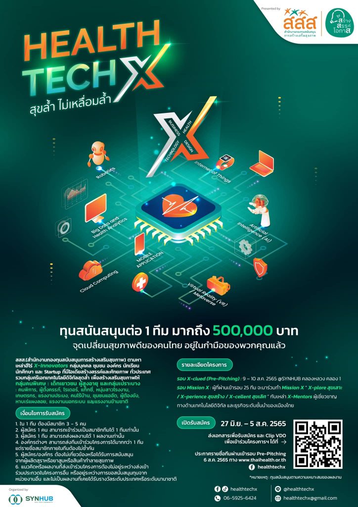 สสส - HealthTech X