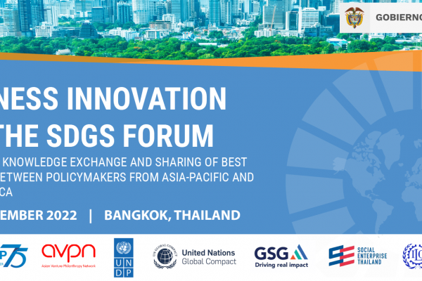 UNESCAP - Business Innovation for the Sustainable Development Goals Forum