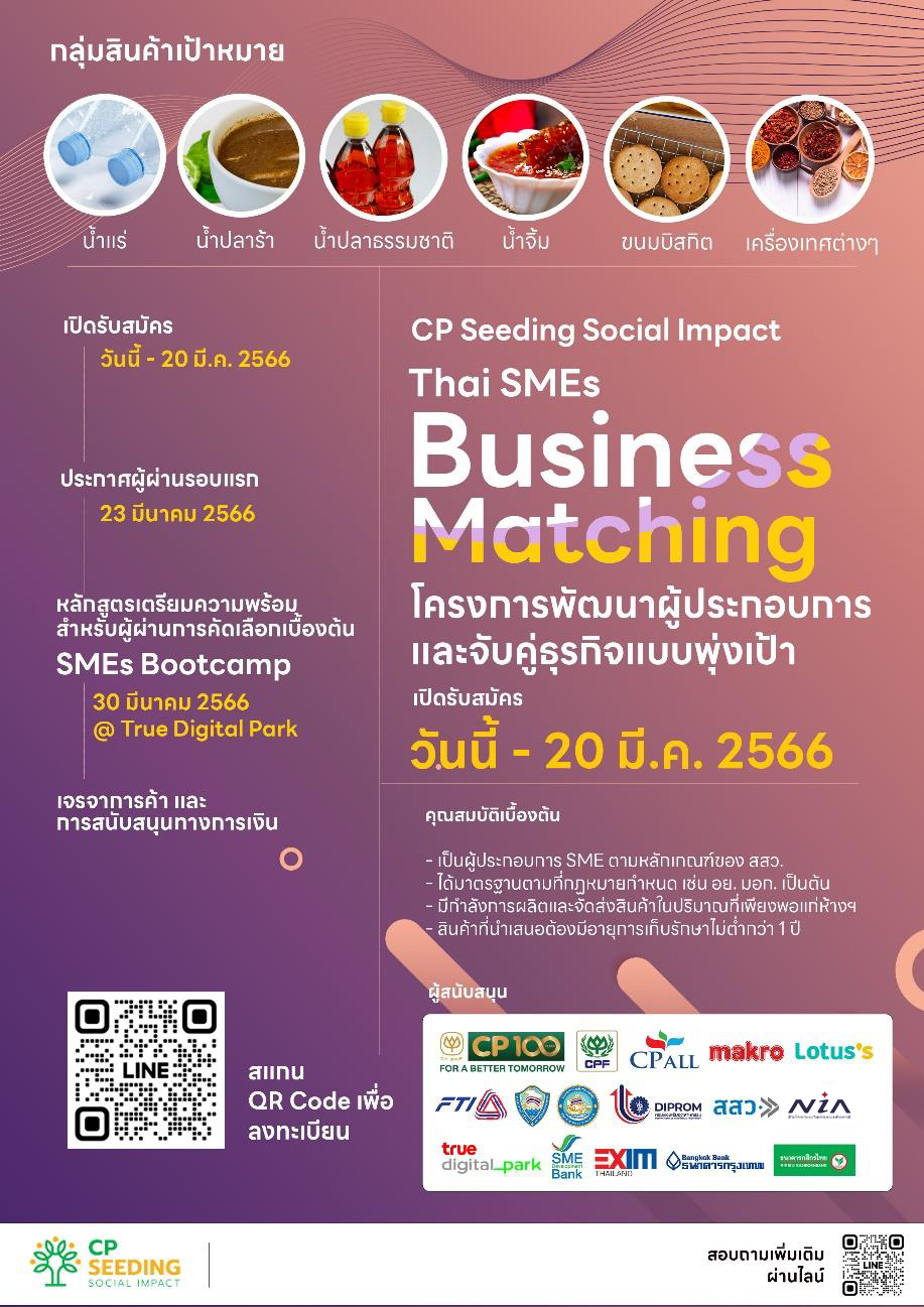 NIA - Thai SMEs Business Matching