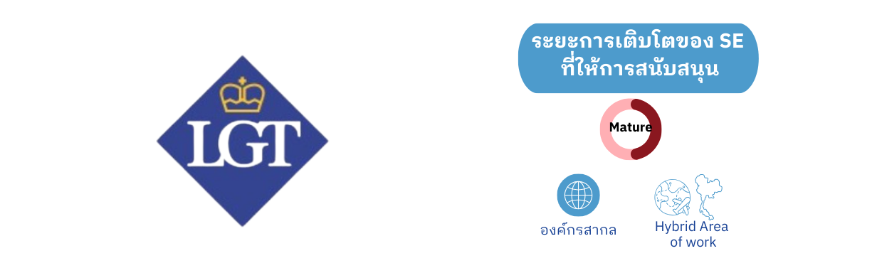 ระยะการเติบโตของ SE ที่ บริษัท หลักทรัพย์ แอลจีที (ประเทศไทย) จำกัด LGT SECURITIES (THAILAND) COMPANY LIMITED สนับสนุน