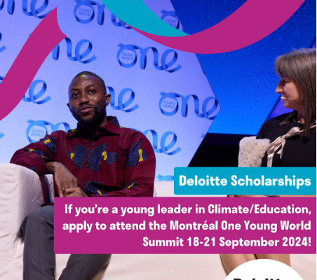 Deloitte | One Young World | Scholarship 2024