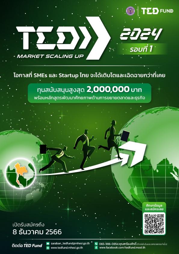 TED Market Scaling Up 2024 รอบที่ 1