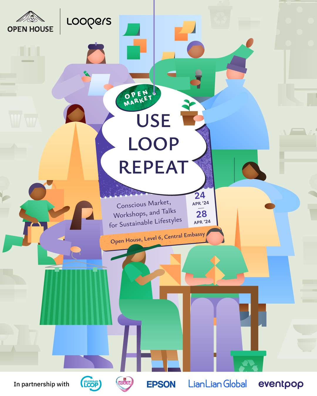 งาน Event เพื่อความยั่งยืน "USE LOOP REPEAT" โดย Loopers
