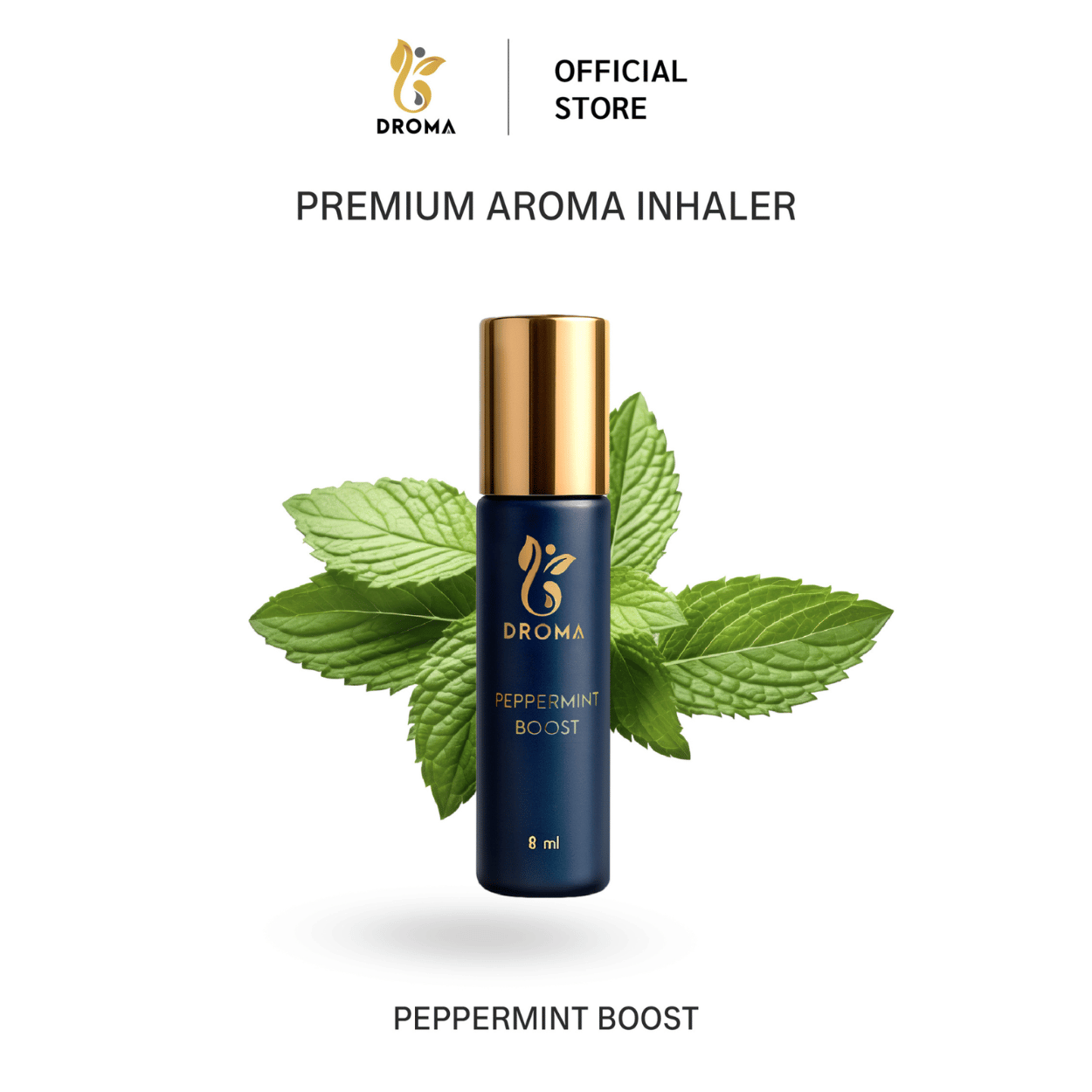 DROMA Aroma Inhaler กลิ่น Peppermint Boost ขนาด 8 มล.