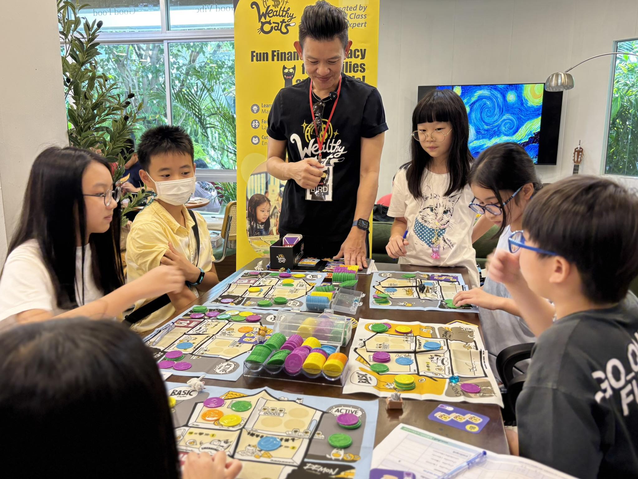 บอร์ดเกมการเงิน WealthyCats