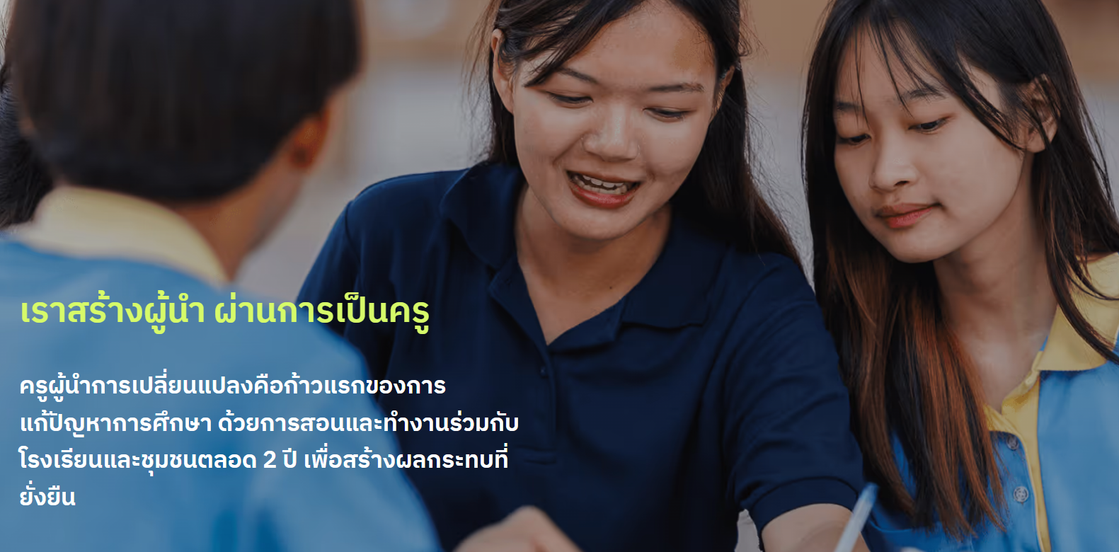 โครงการผู้นำการเปลี่ยนแปลง (Fellowship Program)